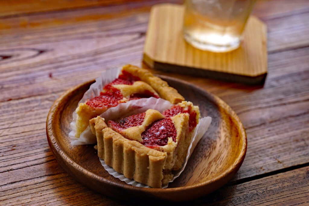 イチゴのタルト